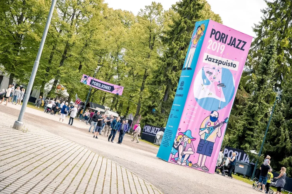 Pori Jazz - Suomen suurin festivaali vaatii printiltä laatua